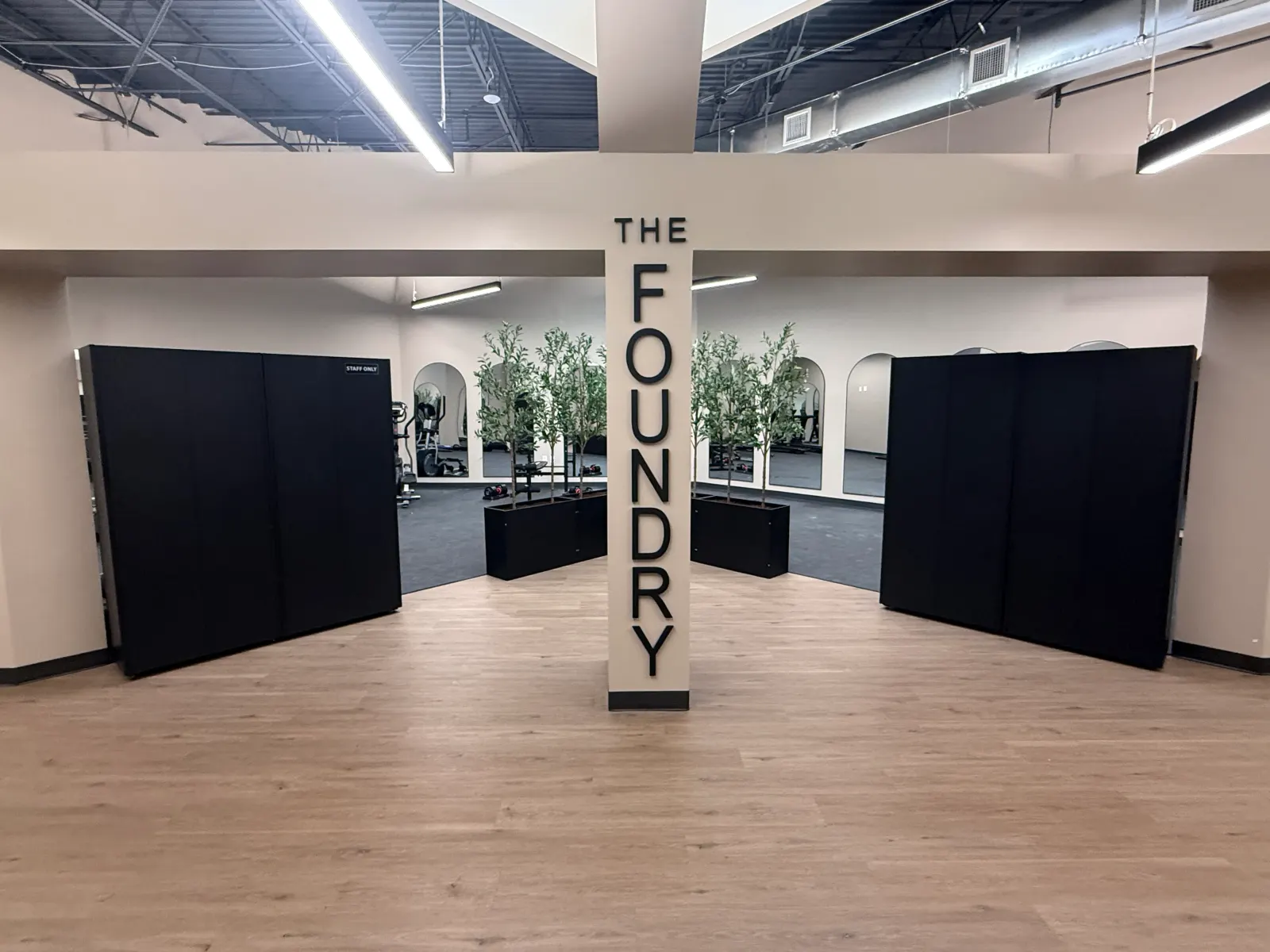 The Foundry, the team gym at Redeemers Structural Solutions.